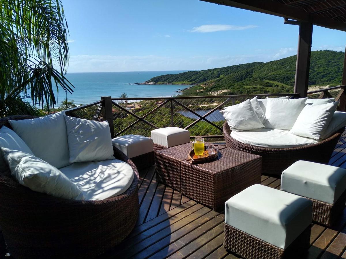 La Roca House Villa Praia do Rosa Luaran gambar