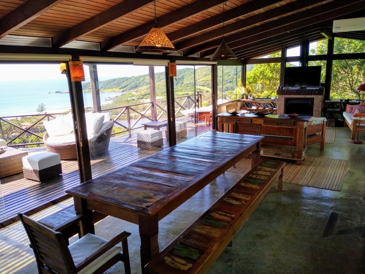 La Roca House Villa Praia do Rosa Luaran gambar